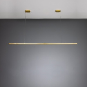 Fairfield Contemporary Brass LED Linear Pendant